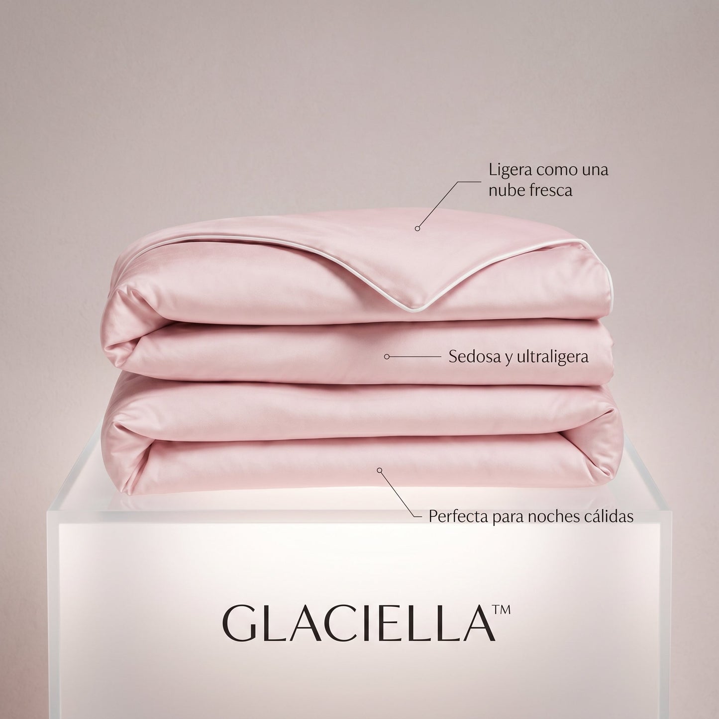 GLACIELLA™ - Edredón refrescante de seda helada
