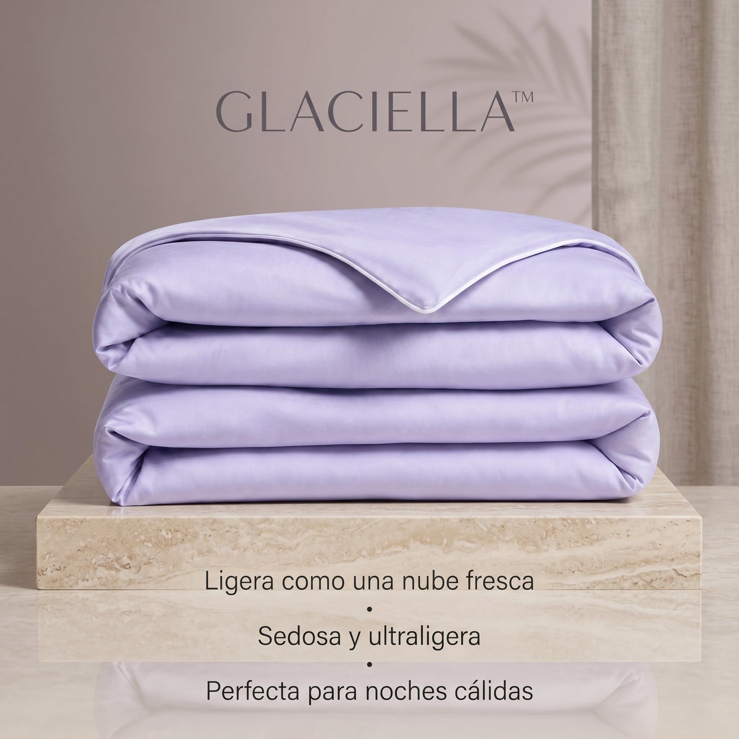 GLACIELLA™ - Edredón refrescante de seda helada