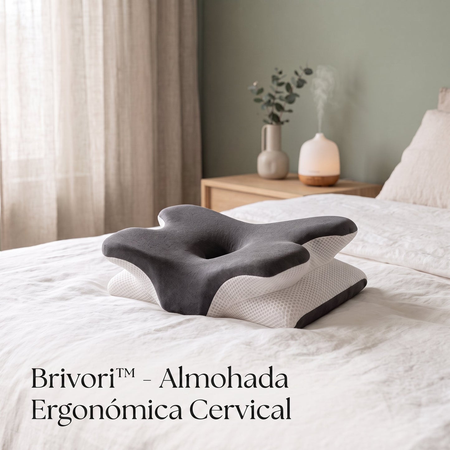 Brivori™ - Almohada Ergonómica Cervical