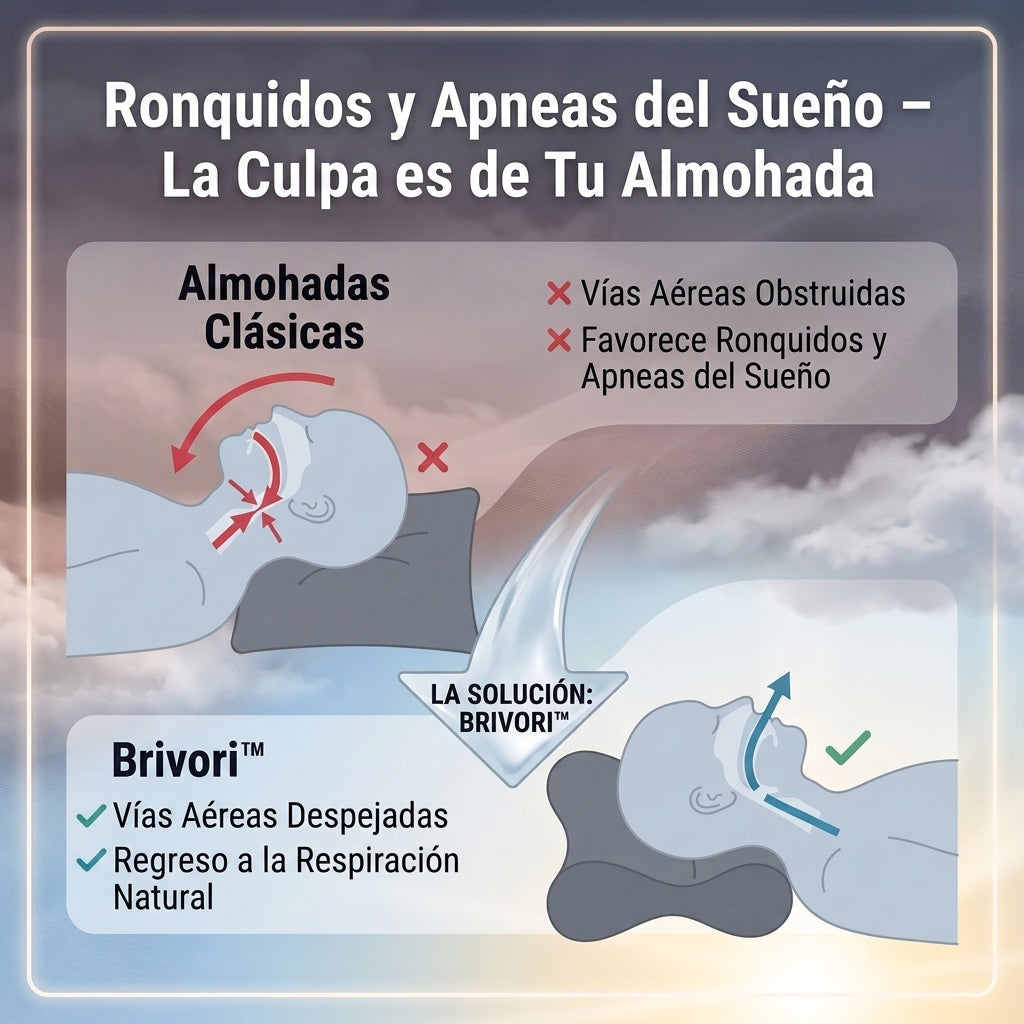 Brivori™ - Almohada Ergonómica Cervical