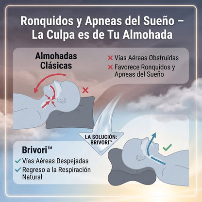 Brivori™ - Almohada Ergonómica Cervical