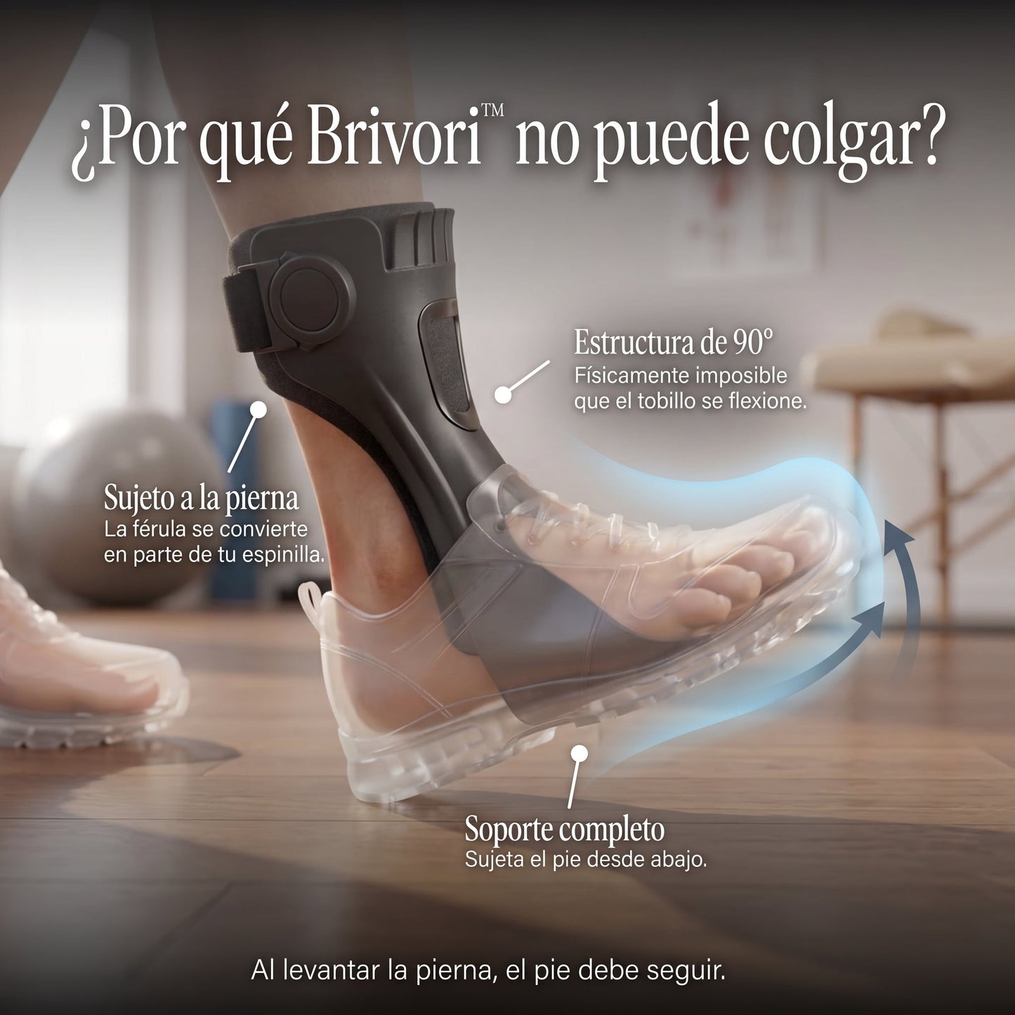Brivori™ - Órtesis AFO para Pie Caído