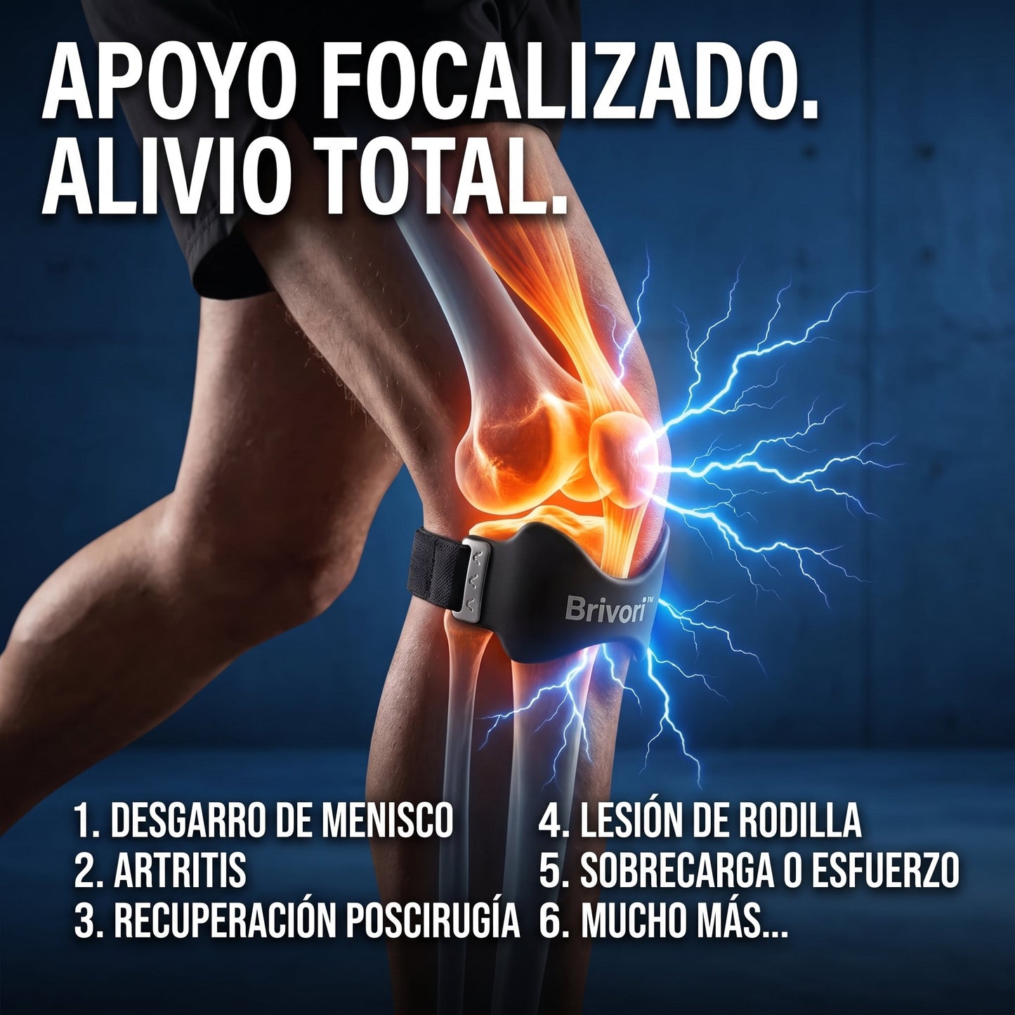 Brivori™ - Banda Rotuliana Antideslizante