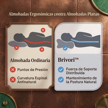 Brivori™ - Almohada Ergonómica Cervical
