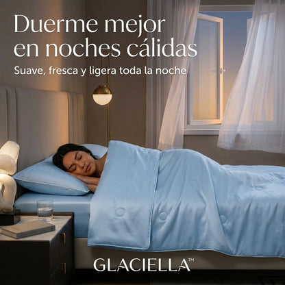 GLACIELLA™ - Edredón refrescante de seda helada