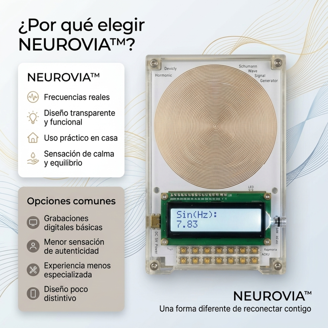 NEUROVIA™ - Dispositivo de terapia de frecuencia