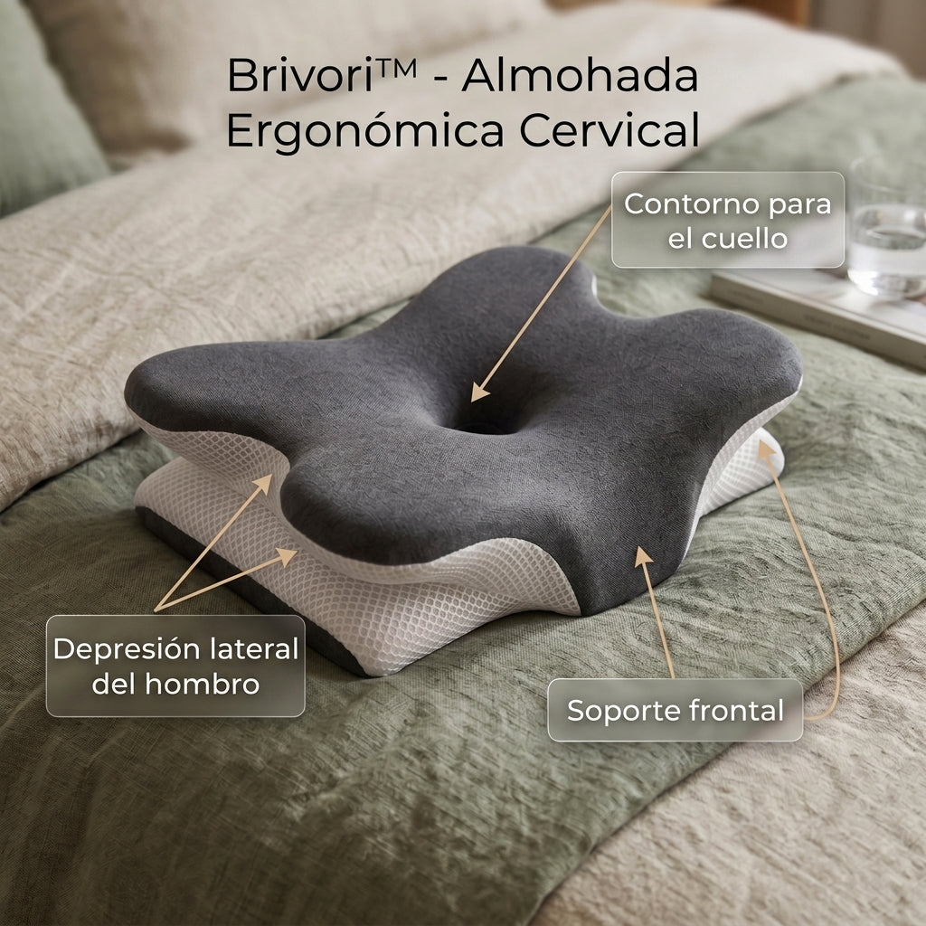 Brivori™ - Almohada Ergonómica Cervical