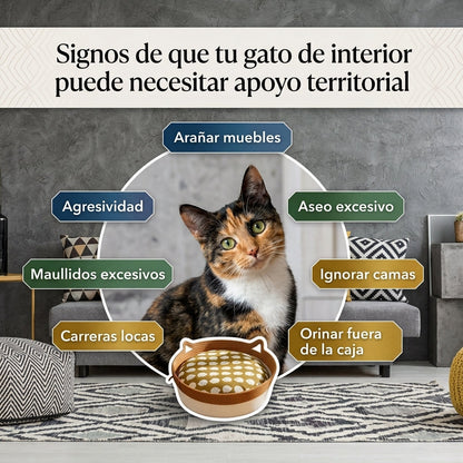 Brivori™ - Cesta Instintiva para Gatos de Interior