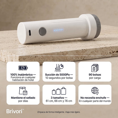 Brivori™ - Kit de Bolsas al Vacío para Viaje