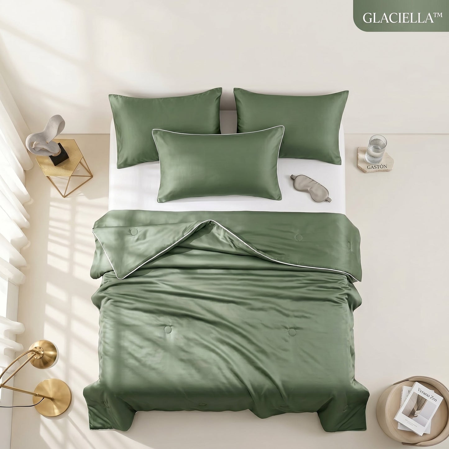 GLACIELLA™ - Edredón refrescante de seda helada