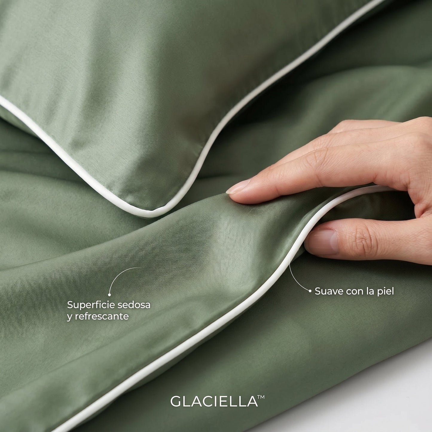 GLACIELLA™ - Edredón refrescante de seda helada